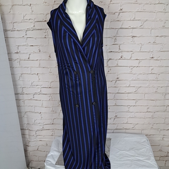 ZARA Striped Waistcoat dress - Picture 5 of 13